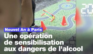 Paris : Une opération de sensibilisation aux dangers de l'alcool avant le réveillon du Nouvel An