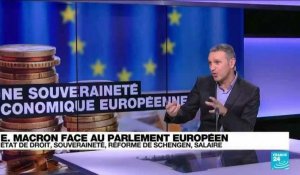 Macron à l'offensive pour "une Europe puissance d'avenir"
