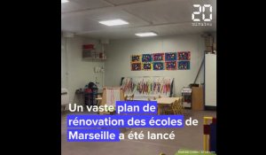 Marseille: Coup d'envoi du vaste plan de rénovation des écoles