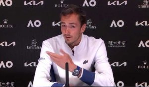 Open d'Australie 2022 - Daniil Medvedev : "If I manage to pass Novak Djokovic, I must receive a lot of credit, it doesn't matter if Novak hasn't lost while playing"