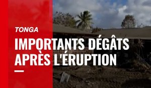 VIDÉO. Importants dégâts aux îles Tonga après l'éruption et le tsunami