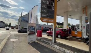 Sedan: rush sur les pompes à essence de Total
