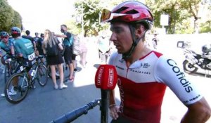 Tour d'Espagne 2022 - Bryan Coquard : "Je pensais que ça serait moins dur et Mads Pedersen était juste le plus fort"