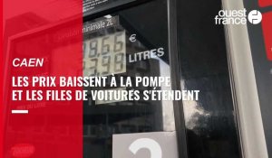 VIDEO. La ristourne sur le carburant attire les automobilistes dans les stations services de Caen