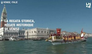 Italie: des milliers de visiteurs pour la régate historique de Venise