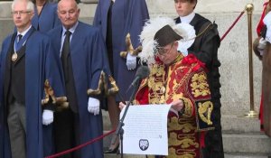 Charles III proclamé roi au Royal Exchange de Londres