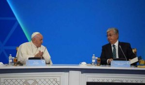Au Kazakhstan, le pape critique "l'instrumentalisation de la religion"