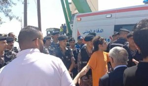 Jordanie: recherches en cours pour extraire dix personnes des décombres d'un immeuble