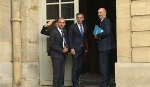 Poursuite des travaux du CNR: les ministres arrivent à Matignon