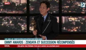 "Succession" et "Squid Game", grands vainqueurs des Emmy Awards