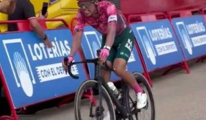 Tour d'Espagne 2022 - Rigoberto Uran la 17e étape, Quentin Pacher 2e ! Remco Evenepoel résiste à Enric Mas
