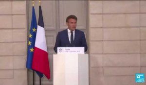France : coût d'envoi du Conseil national de la refondation donné par Emmanuel Macron