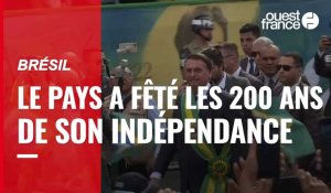 VIDÉO. Le Brésil a fêté les 200 ans de son indépendance dans un contexte politique sous tension