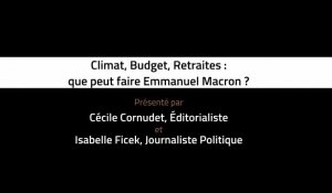 Climat, budget, retraites : que peut faire Emmanuel Macron ? 