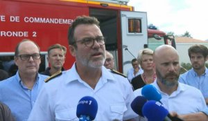 Gironde : L'incendie de Saumos est "fixé" (sous-préfet)