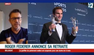Retraite de Federer: "il était déjà spécial quand il était enfant, c'était magique"