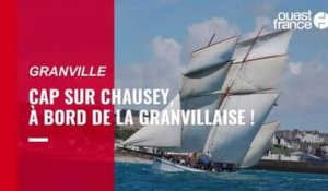 VIDÉO. Cap sur l'archipel de Chausey à bord de la « Granvillaise »