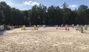 Equitation - Festival du Louchier : le Baudourois Thomas Dupont réalise un sans-faute au barrage.