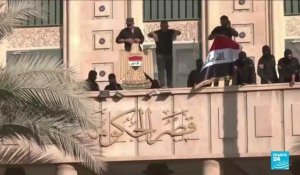 Irak : Sadr annonce quitter la politique, chaos dans la Zone Verte de Bagdad