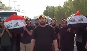 Irak: funérailles des pro-Sadr tués lors des combats à Bagdad