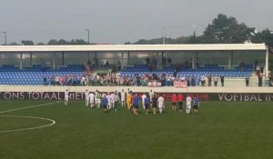 Foot (N1): les joueurs du RFC Liège vont remercier leurs supporters après leur victoire 0-3 à Knokke