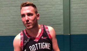 L'interview de Max Doutreligne, qui a sonné la charge pour Dottignies dans le derby de P2 basket face à la Frat