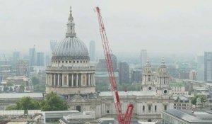 Les cloches de la cathédrale Saint-Paul de Londres retentissent en mémoire d'Elizabeth II