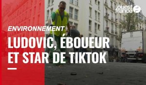 VIDÉO. Ludovic, éboueur et star de TikTok, dénonce les incivilités liées aux déchets