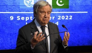 Pakistan : le chef de l'ONU demande une aide internationale massive