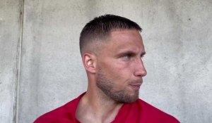 Foot (N1): interview de Debaty, gardien du RFC Liège après le succès 5-0 sur Boom
