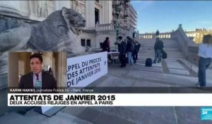 Attentats de janvier 2015 : le procès en appel s'est ouvert à Paris, deux accusés rejugés