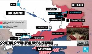 Contre-offensive ukrainienne : plusieurs localités reprises aux Russes