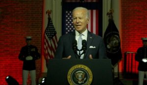 Biden éreinte les partisans de Trump qui "veulent ramener le pays en arrière"