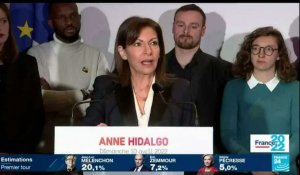 REPLAY -  Anne Hidalgo appelle à voter " contre l'extrême droite" lors du 2nd tour de l'élection présidentielle