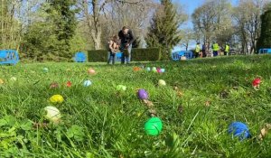 Au parc d’Olhain, des centaines de petits archéologues ont chassé l’œuf de dinosaure