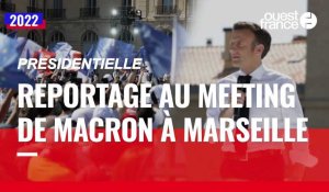 VIDÉO. Présidentielle : « C'était tout sur l'écologie », on était au meeting d’Emmanuel Macron à Marseille