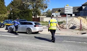 Somme: la gendarmerie effectue des contrôles routiers à Mailly-Maillet et Acheux-en-Amiénois