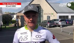 VIDÉO. Tour de Bretagne. La réaction du vainqueur Mickaël Guichard (WB-Fybolia Morbihan)