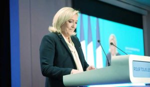 Chez Le Pen, immense déception mais l'envie de "continuer le combat"