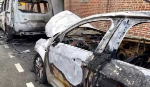 Lille : deux voitures incendiées près du parc Lebas