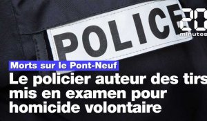 Morts sur le Pont-Neuf: Le policier auteur des tirs mis en examen pour homicide volontaire