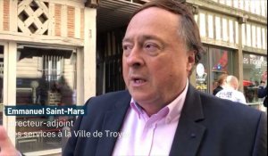 Incendie rue de la Monnaie, réaction d'Emmanuel Saint-Mars pour la Ville de Troyes