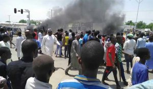 Manifestation après la lapidation d'une étudiante chrétienne au Nigeria