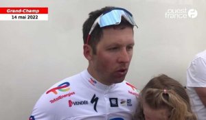 VIDEO. GP du Morbihan. Julien Simon : "J'ai eu le temps de savourer, c'est super"