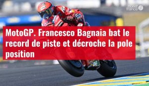 VIDÉO. Moto GP - Francesco Bagnaia en pole position