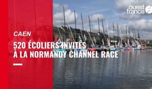 VIDÉO. Plus de 500 écoliers de Caen invités à la Normandy Channel Race 