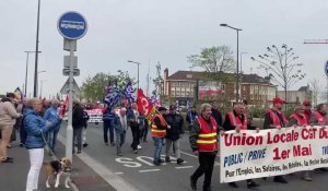 Défilé du 1er mai à Dunkerque
