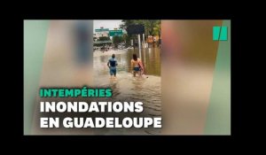 La Guadeloupe s'est réveillée sous les eaux