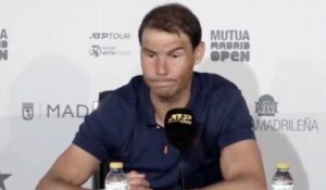 ATP - Madrid 2022 - Rafael Nadal : "Soy consciente de que este torneo de Madrid me va a ser muy difícil y lo que tengo en mente es Roland Garros"