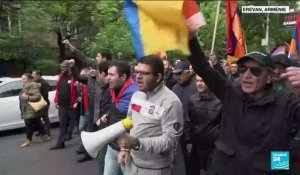 Arménie : manifestations contre le Premier ministre, accusé de céder du territoire à l'Azerbaïdjan
